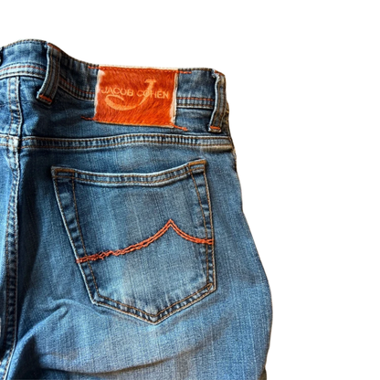 Jacob Cohën 620 Slim Fit Jeans (Navy)