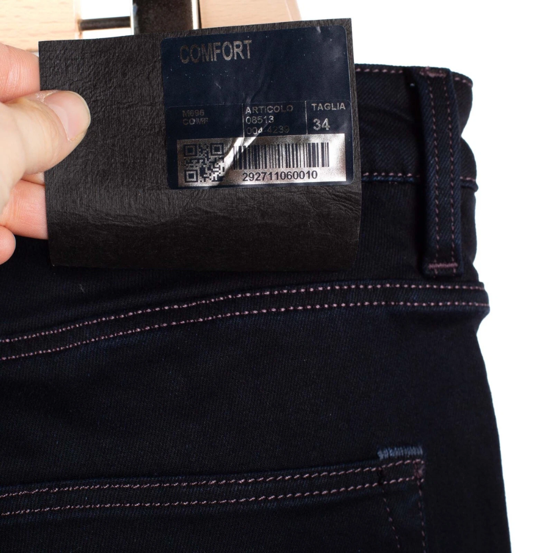 Jacob Cohën 696 Slim Fit Jeans (Dark Navy) (New)