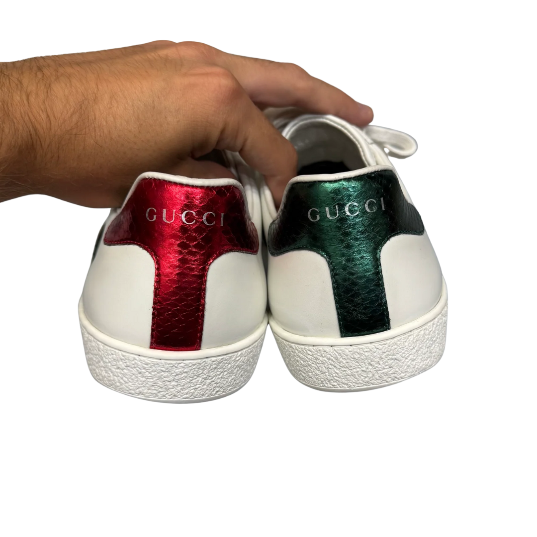Gucci Ace Sneakers (White)