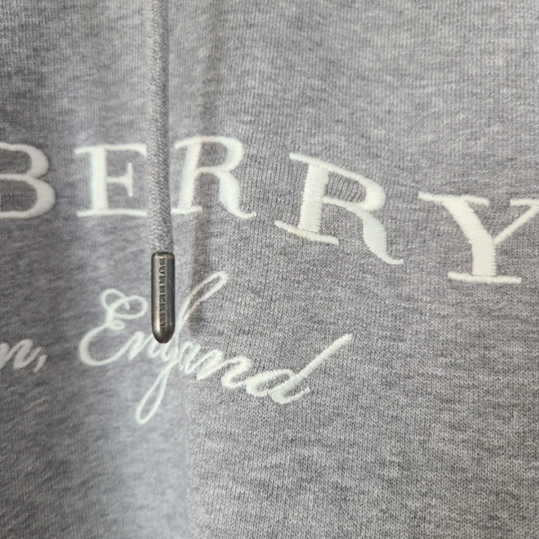 Burberry Hove Burberry London England Hoodie Grey Mens Hoodies