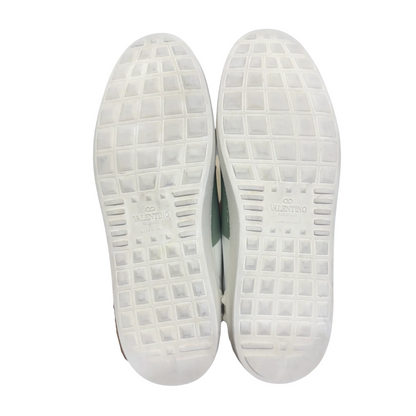 Valentino Garavani Open Sneakers (Patent Mint) (Womens)