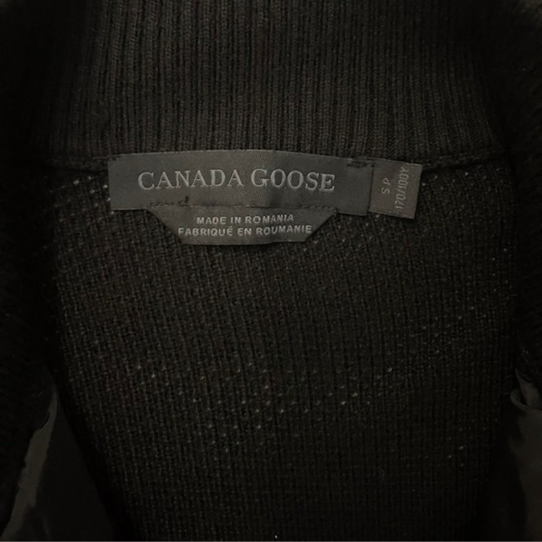 Canada Goose Hybrid Cardigan Jacket (Black)