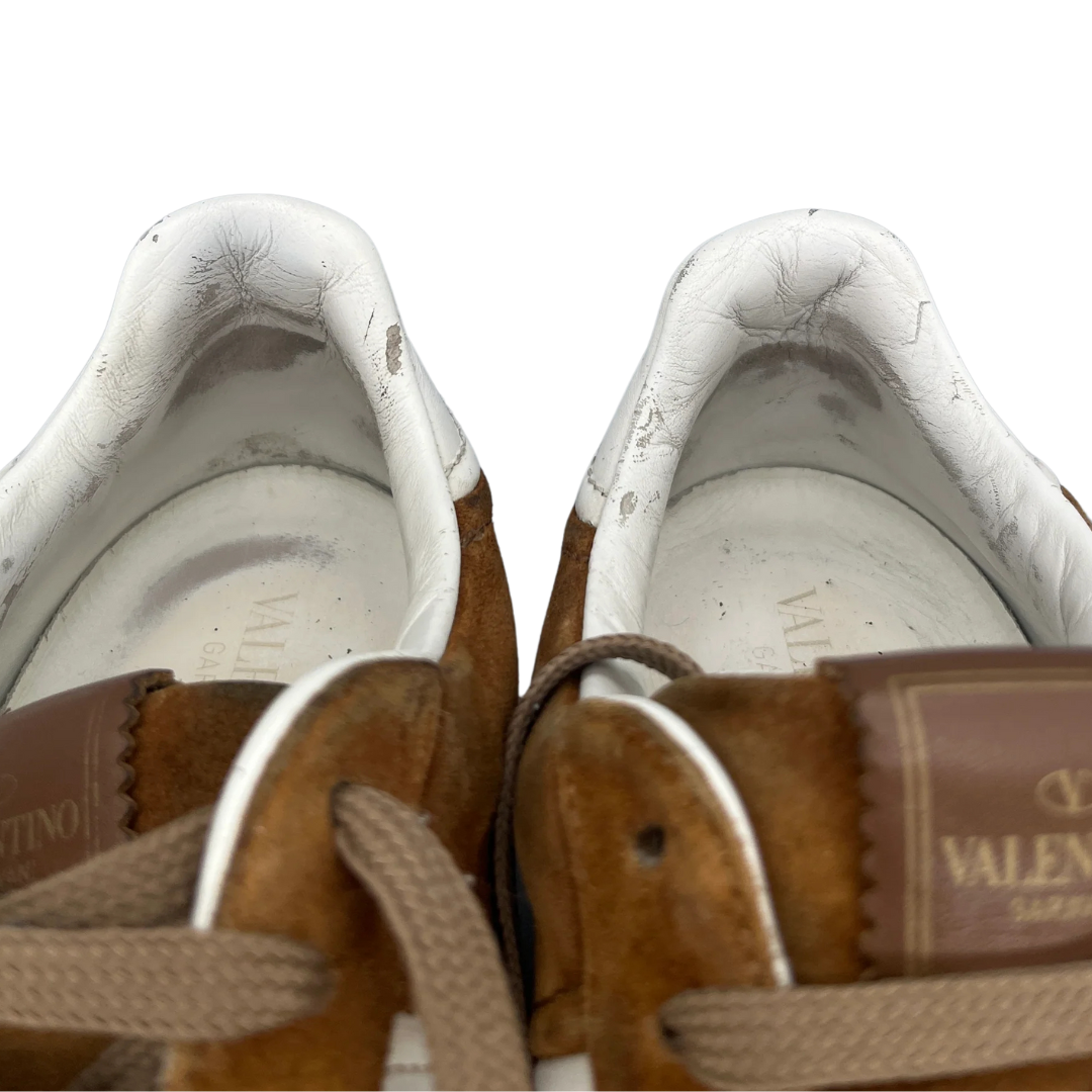 Valentino Garavani Flycrew Sneakers (Brown)