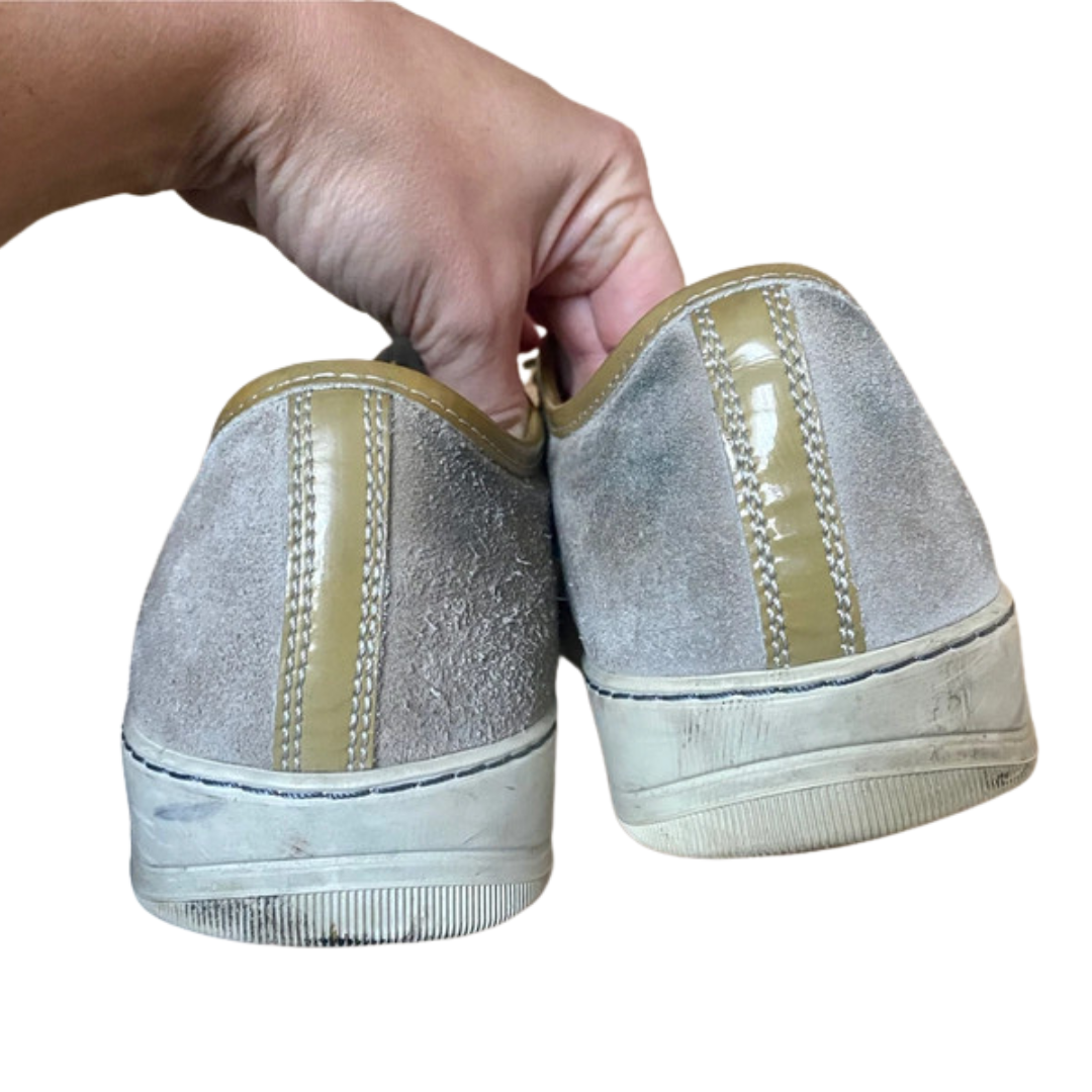 Lanvin Cap Toe Sneakers (Grey)