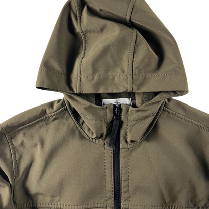 Stone Island Soft Shell Jacket (Khaki)