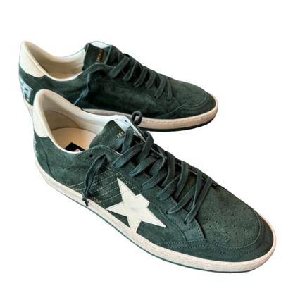 Golden Goose Ballstar Sneakers (Dark Green) (New)
