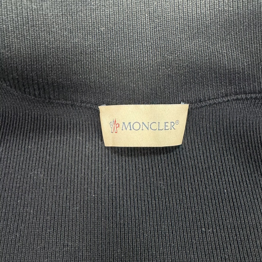 Moncler Maglia Down Cardigan Jacket (Navy)