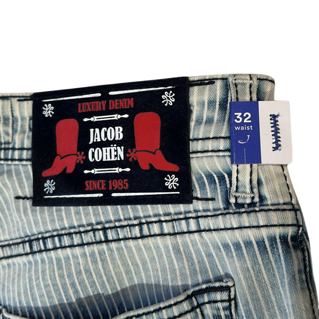 Jacob Cohën Nicholas Shorts (Blue) (New)