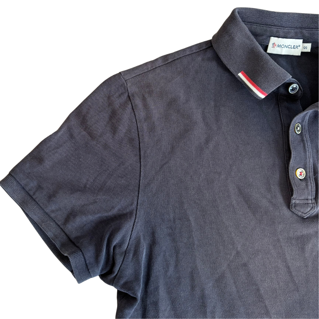 Moncler Maglia Polo Shirt (Navy)