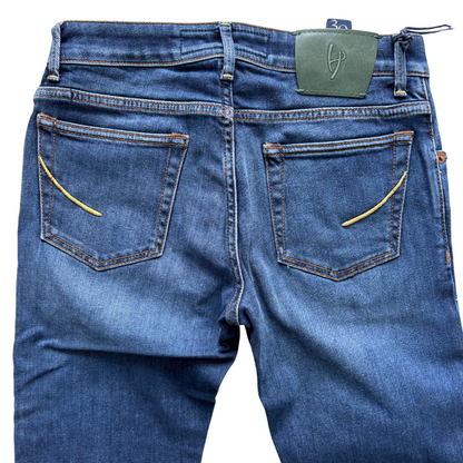 Handpicked Orvieto Slim Fit Jeans (Navy) (New)