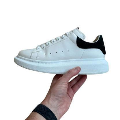 Alexander Mcqueen Sneakers (White Black) (Womens)