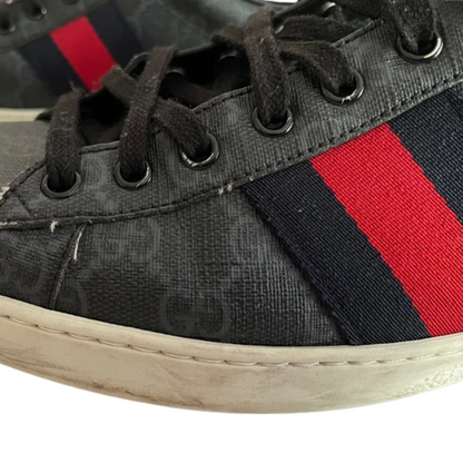 Gucci Ace Sneakers (Black)