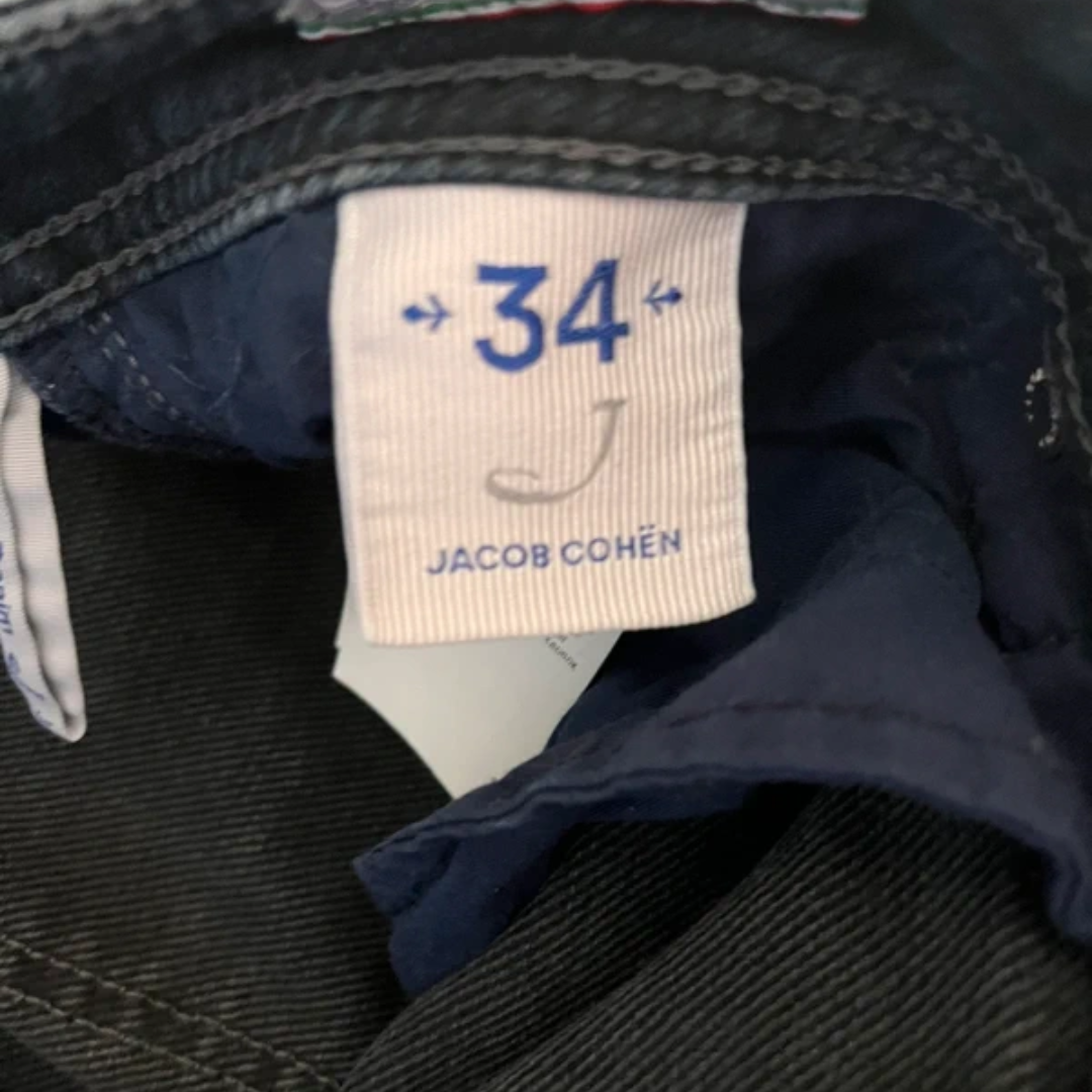 Jacob Cohën 622 Distressed Slim fit Jeans (Dark Grey)