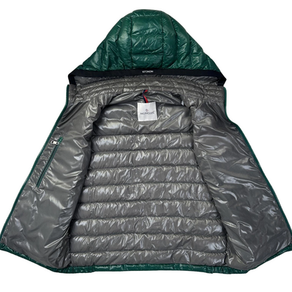 Moncler Ragot Down Gilet Vest (Dark Green)