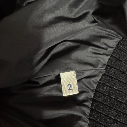 Moncler Maglia Nylon Cardigan Jacket (Black)