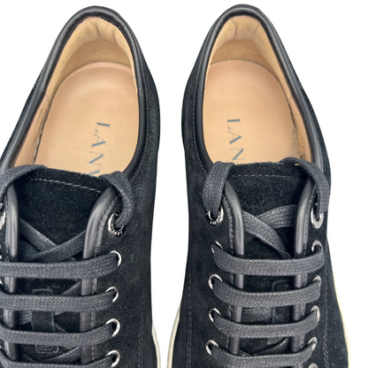 Lanvin Cap Toe Sneakers (Black)
