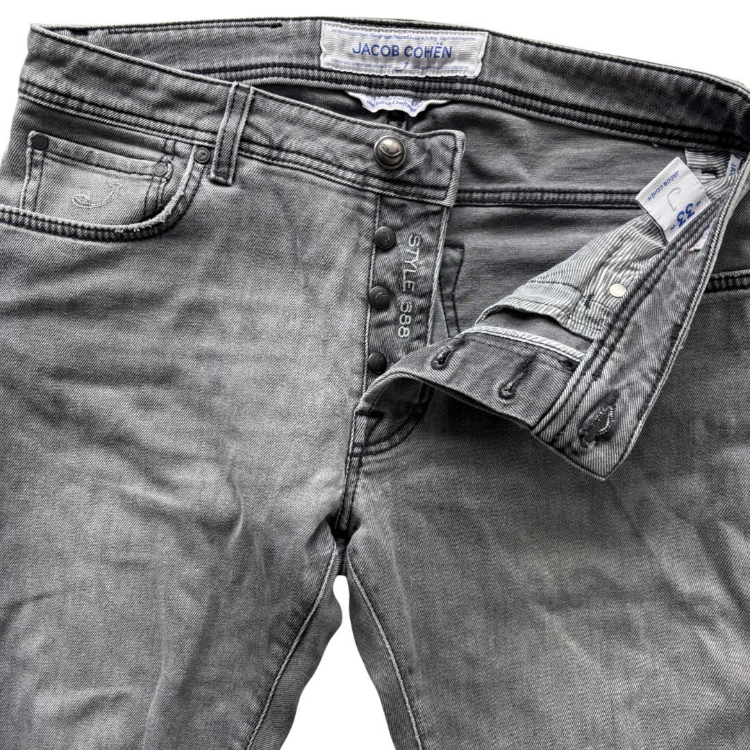 Jacob Cohën 688 Slim fit Jeans (Grey)