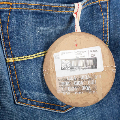 Jacob Cohën 610 Straight Fit Jeans (Blue) (New)