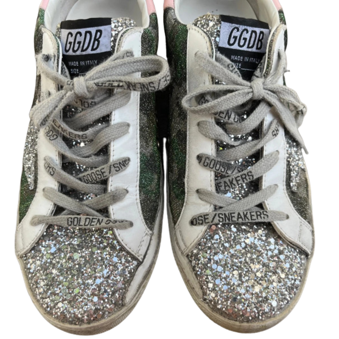 Golden Goose Superstar Sneakers (Camo) (Women's)