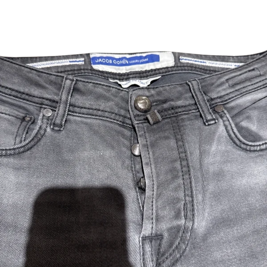 Jacob Cohën Nick Slim Fit Jeans (Grey)