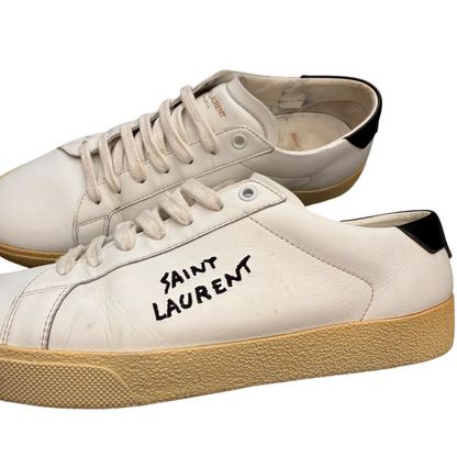 Saint Laurent SL 06 Sneakers (White)