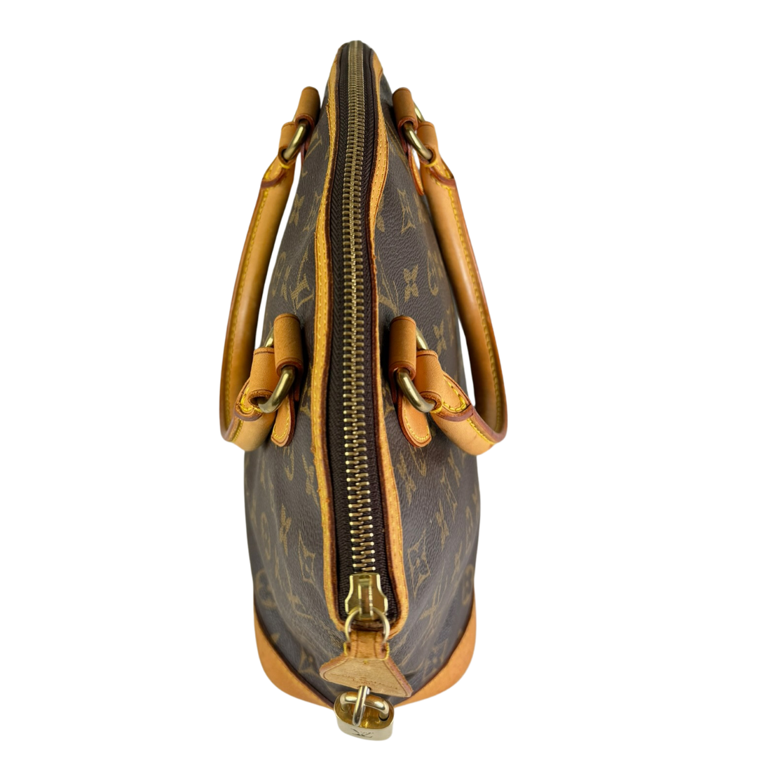 Louis Vuitton Lockit Tote Bag (Brown) (Vintage)