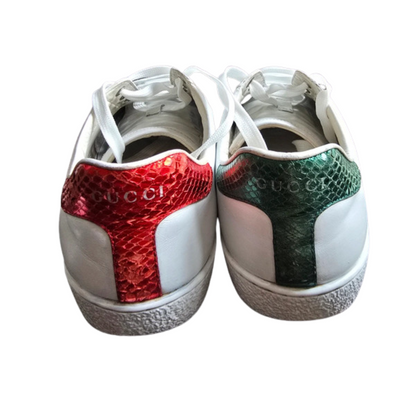 Gucci Ace Sneakers (White)