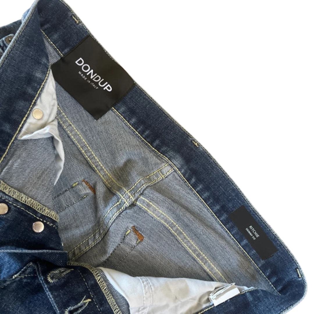 Dondup George Skinny Fit Jeans (Navy)