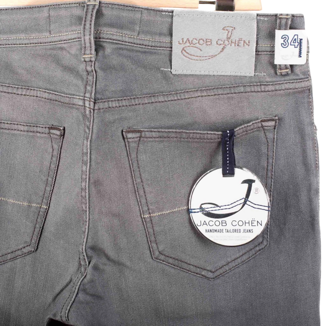 Jacob Cohën 625 Slim Fit Jeans (Grey) (New)