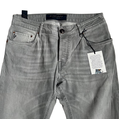 Handpicked Orvieto Slim Fit Jeans (Grey) (New)