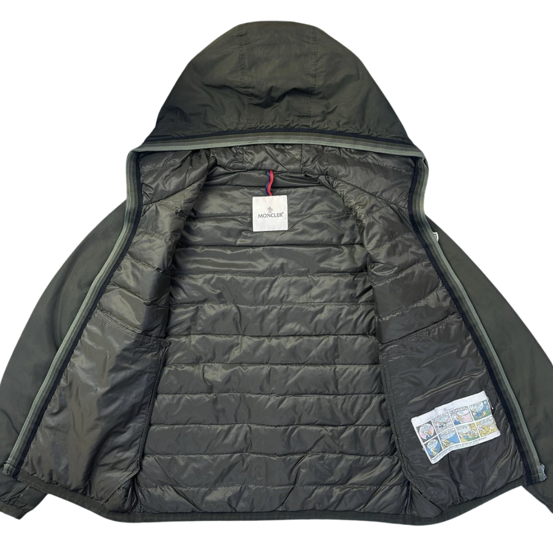 Moncler Nash Windbreaker Jacket (Khaki)