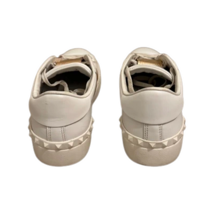 Valentino Garavani Open Sneakers (White Gold) (Womens)