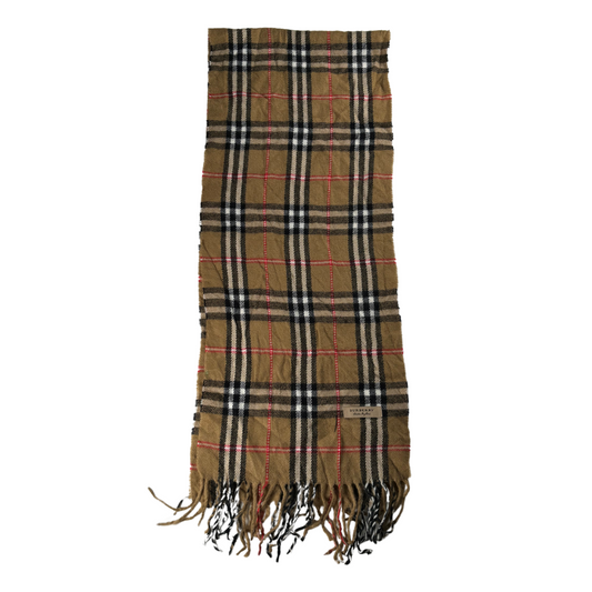 Burberry Scarf (Beige) (Vintage)