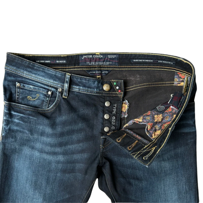 Jacob Cohën 622 Slim fit Jeans (Navy)