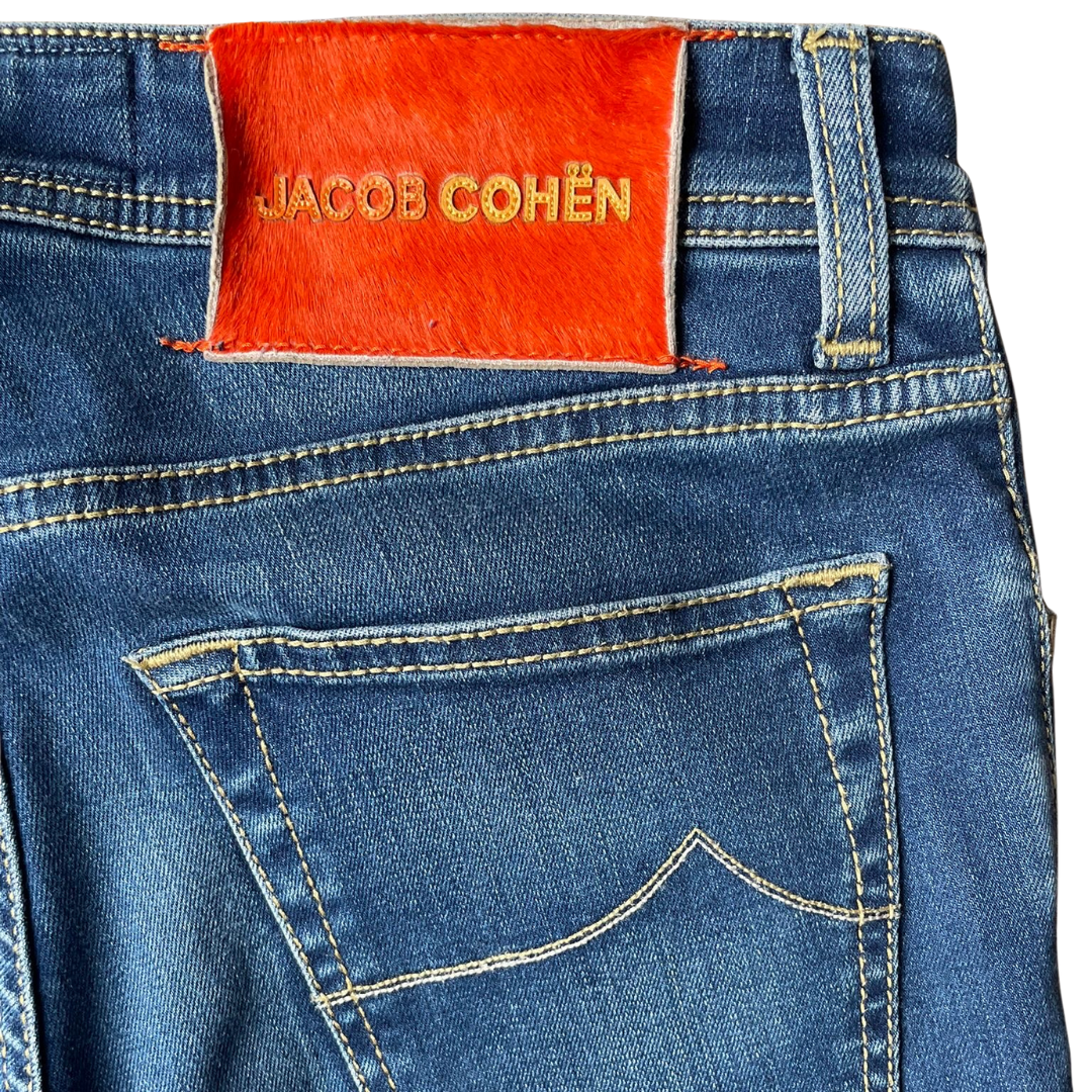 Jacob Cohën Nick Slim Fit Jeans (Navy)