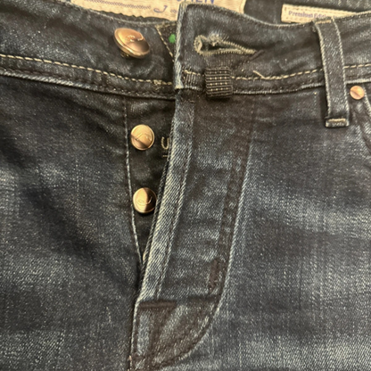 Jacob Cohën 622 Distressed Slim fit Jeans (Navy)