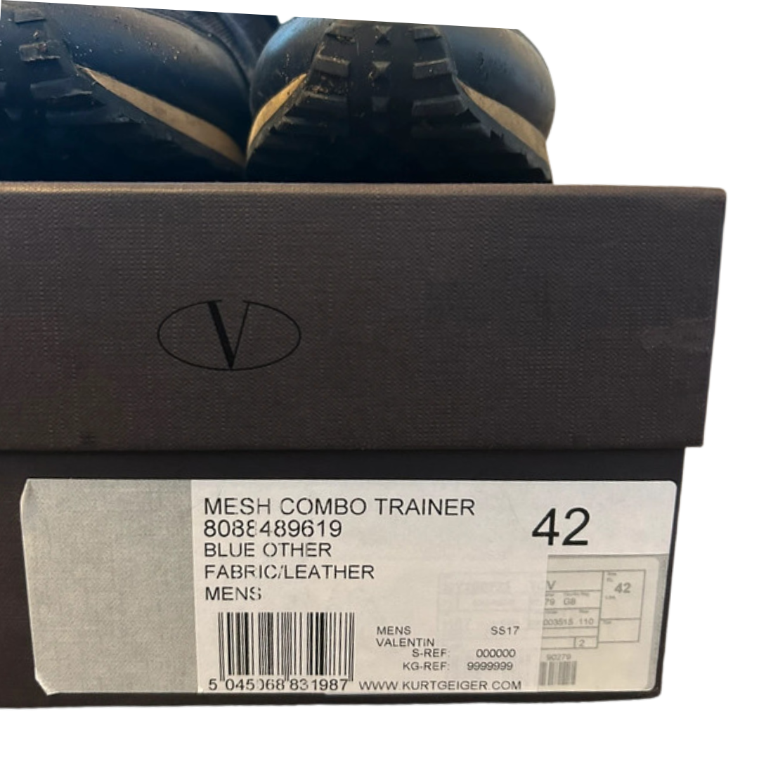 Valentino Garavani Rockrunner Sneakers (Navy)