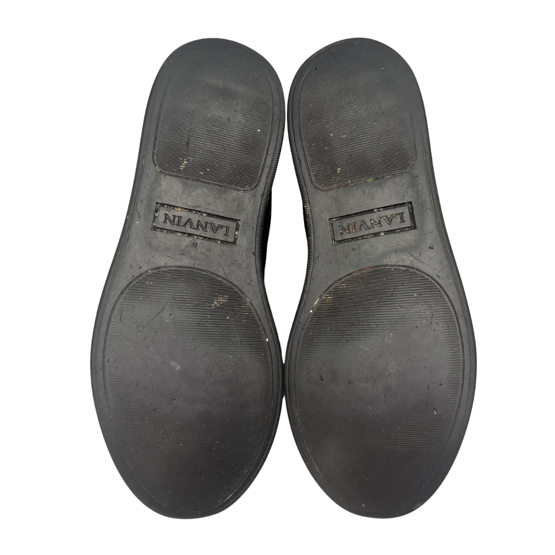 Lanvin Cap Toe Sneakers (Black)