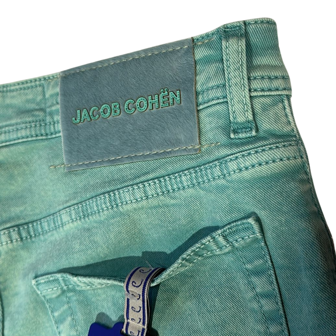 Jacob Cohën Nicholas Shorts (Teal) (New)