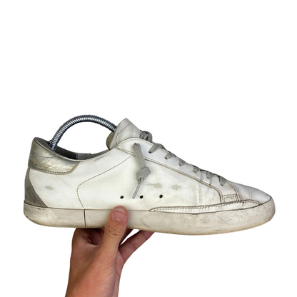 Golden Goose Superstar Sneakers (White Grey)