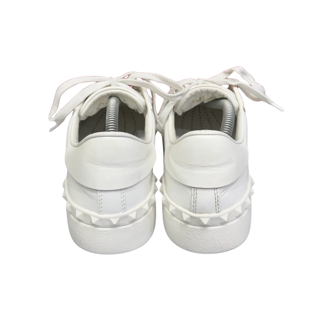 Valentino Garavani Open Sneakers (White Black) (Womens)