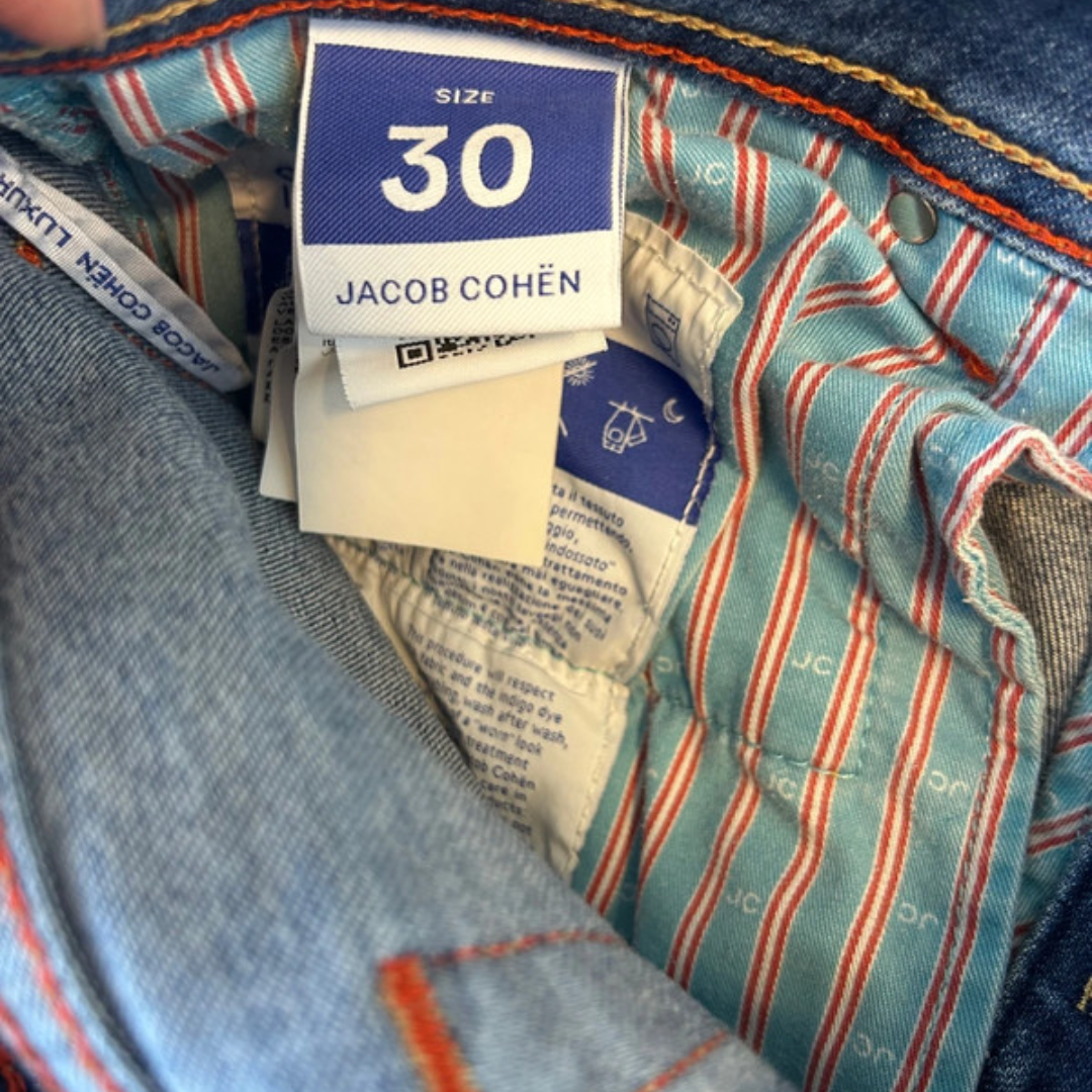 Jacob Cohën Nick Distressed Slim fit Jeans (Navy)