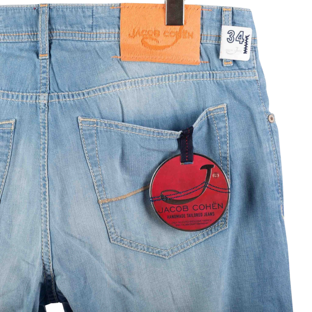 Jacob Cohën 620 Straight Fit Jeans (Blue) (New)
