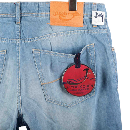 Jacob Cohën 620 Straight Fit Jeans (Blue) (New)