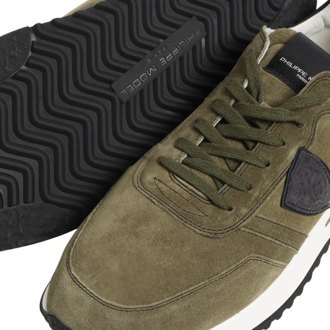 Philippe Model Tropez Sneakers (Khaki) (New)