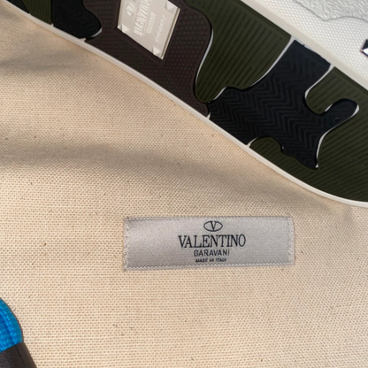 Valentino Garavani Flycrew Sneakers (Dark Green) (New)