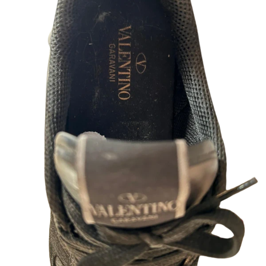 Valentino Garavani Rockrunner Sneakers (Black)
