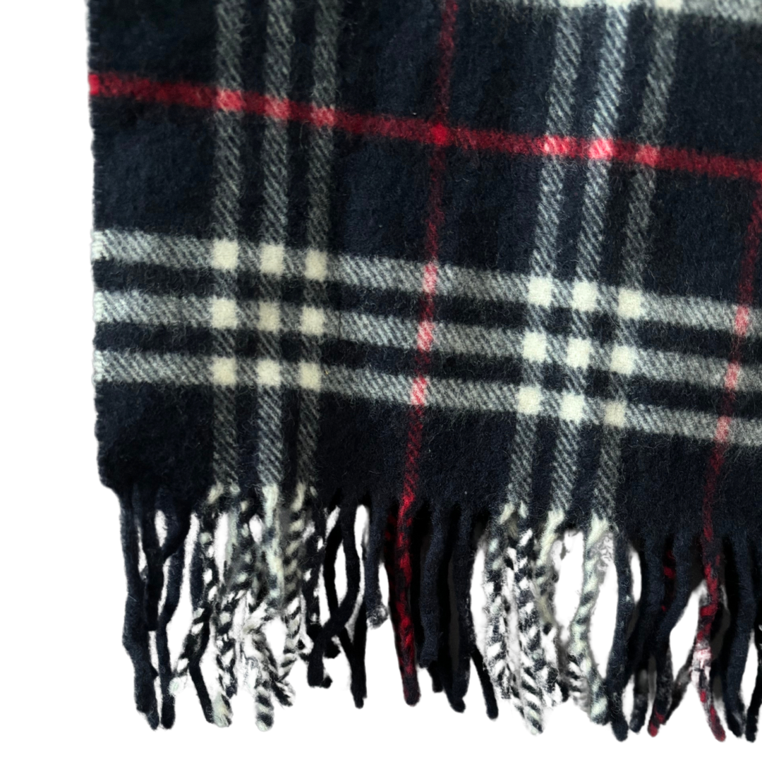 Burberry Vintage Scarf (Navy)