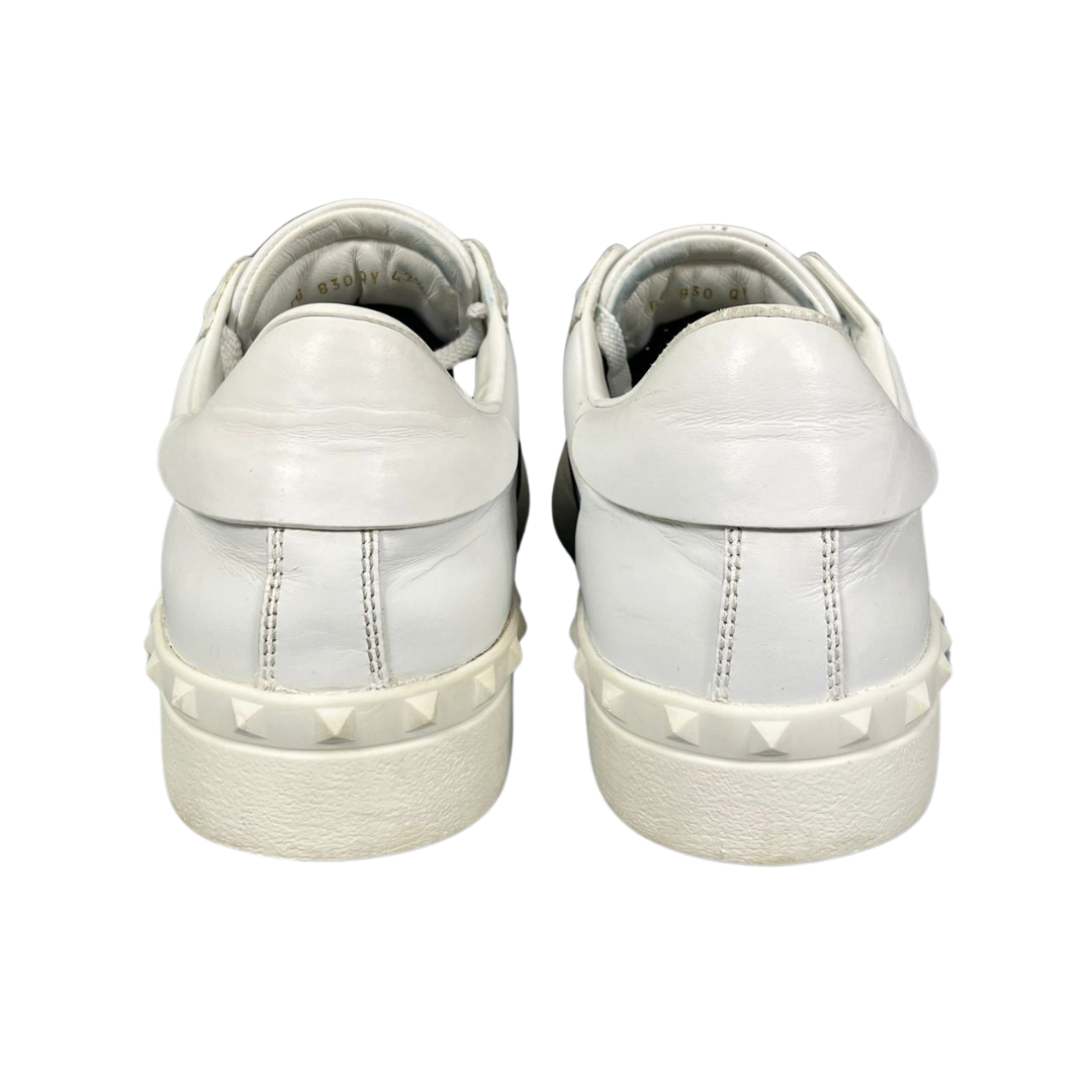 Valentino Garavani Open Sneakers (White Navy)