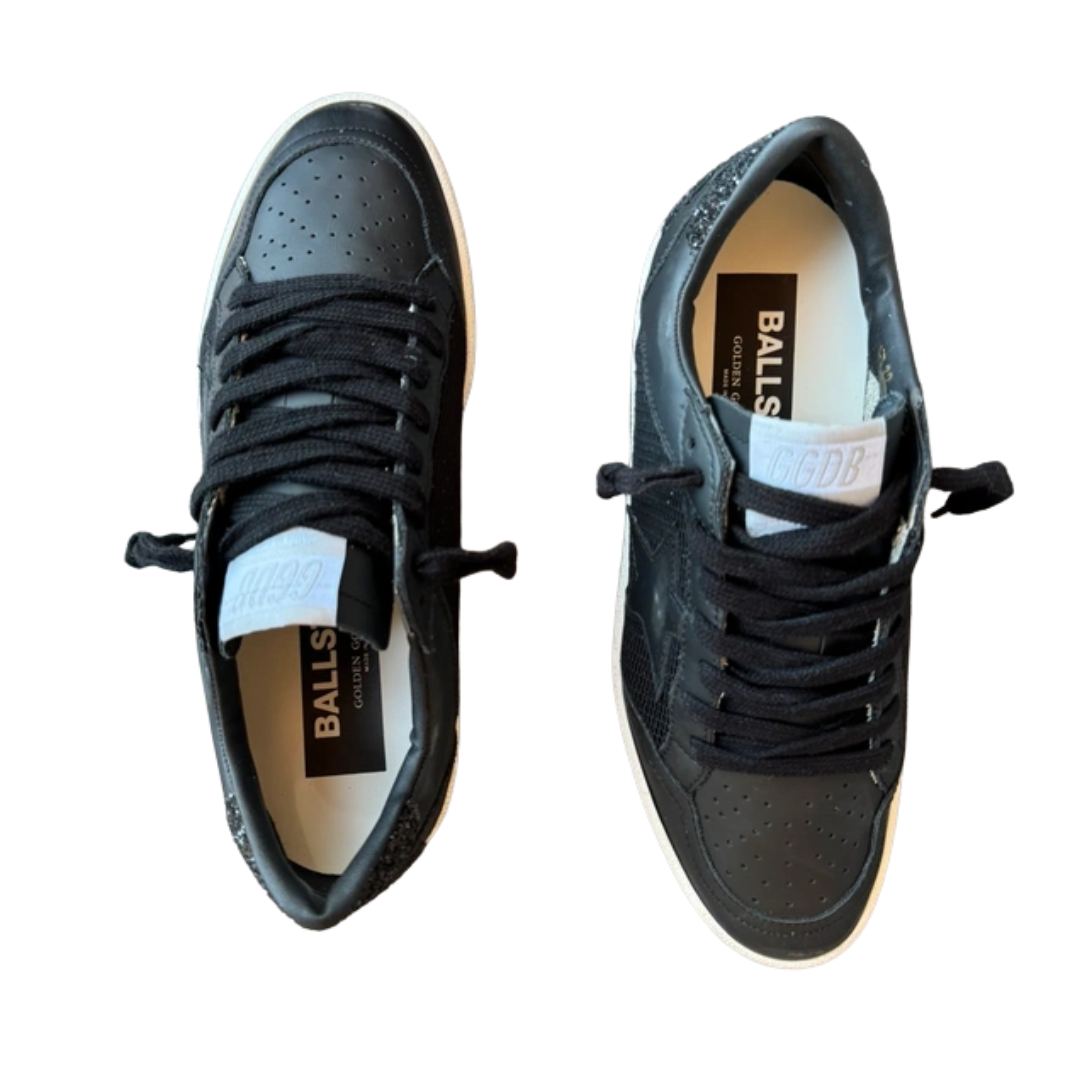 Golden Goose Special Edition Ballstar Sneakers (Black) (New) (Womens)